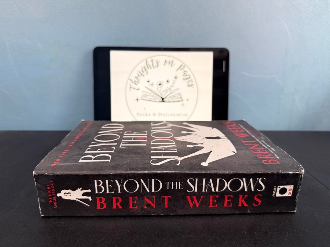 Beyond the Shadows by Brent Weeks (Large trade paperback) (Category: Storybooks) located in San Juan City. Submitted by thoughtsonpages (Listing ID 1362071180, Image 2). Description: Like new 📌 Guidelines 📌 + Send the order form via message once the order has been confirmed. ORDER FORM Name: Contact number: Complete address: Mode of Payment: (Gcash/BDO/BPI) Mode of Delivery: (J&T Express/LBC/Flash Express/Lalamove) + Settle the payment of the b