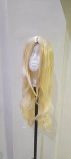 Blonde net wig