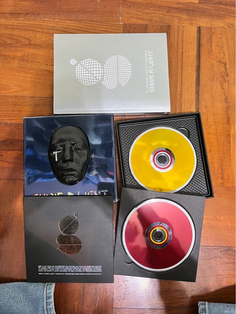 Boxset limited BigBang GD G-dragon 權志龍 shine a light concert dvd 正版 絕版 ...
