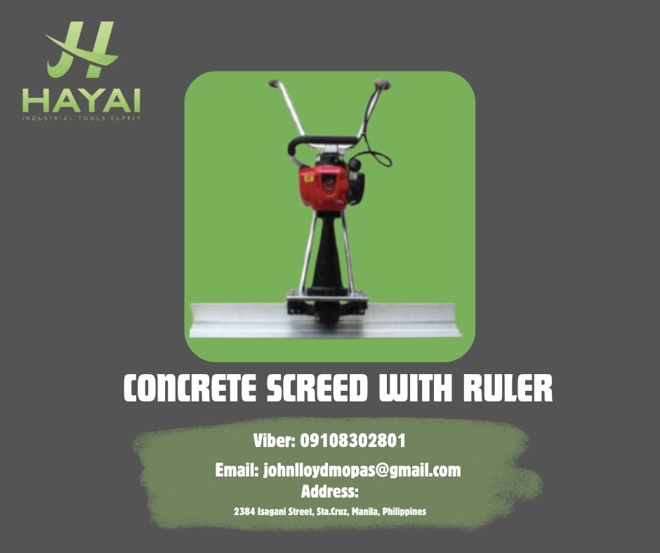 Concrete Screed With Ruler, Commercial & Industrial, Construction ...