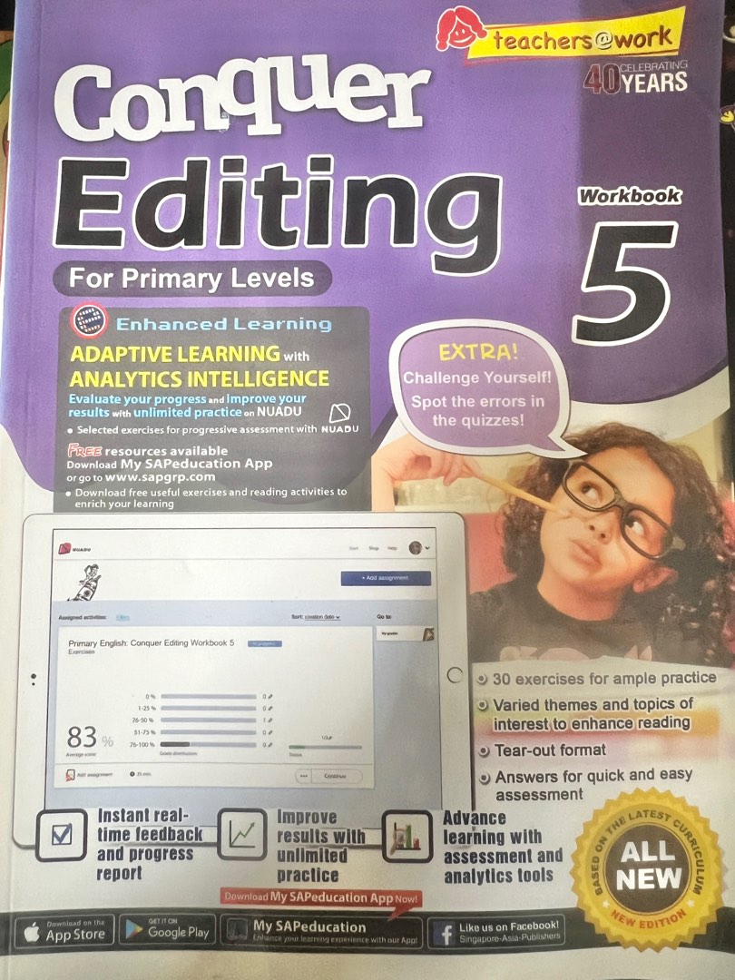 Conquer Editing for Primary Levels Workbook 5, Hobbies & Toys, Books ...