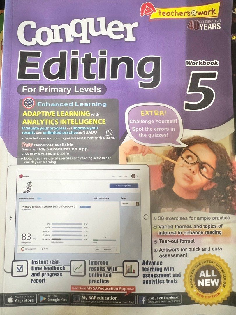 Conquer Editing for Primary Levels Workbook 5, Hobbies & Toys, Books ...