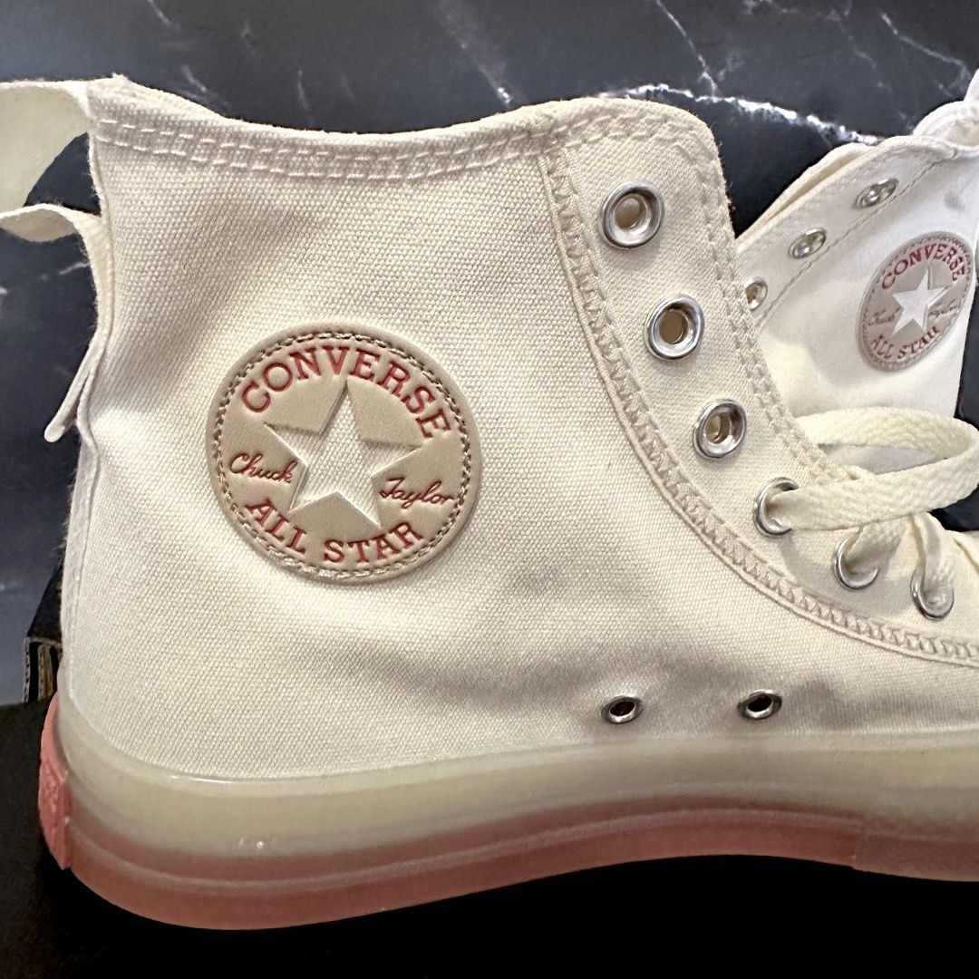Converse Chuck Taylor All Star CX Explore High Cut egret (Category: Sneakers) located in Mandaluyong City. Submitted by sneakerltdph (Listing ID 1362020433, Image 2). Description: Converse Chuck Taylor All Star CX Explore High Top Egret/Beach Stone/Rhubarb Pie Unisex 9.5us men’s 11.5us women’s Srp $80 Seldom used Authentic item Available on hand Actual Photos.