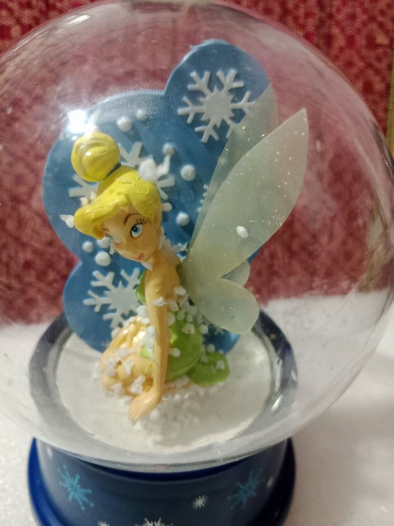 Disney Tinker Bell Musical Snow Globe (Category: Figurines & Statues) located in Tabaco. Submitted by fritznicoleshoppe (Listing ID 1362061811, Image 2). Description: Disney Tinker Bell Musical Snow Globe. Issue: May crack sa "globe". Otherwise working po sya including music. see all photos FREE for a purchase worth at least Php 1k.