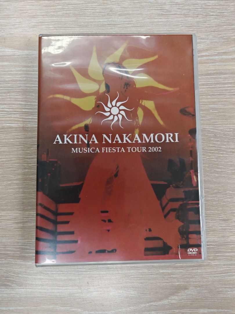 中森明菜DVD全新未拆(2002演唱會MUSICA FIESTA TOUR)罕有非常好睇好聽