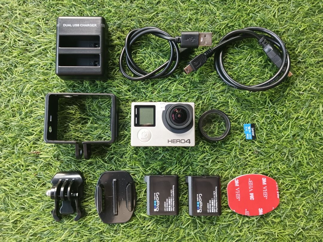 GoPro HERO 4 (Black) (Category: Video Cameras) located in Santa Maria. Submitted by jeromealcantara2200 (Listing ID 1361963943, Image 1). Description: 📸 FOR SALE: GoPro Hero 4 Black – Great Condition ₱4,499 slightly negotiable. Pwedeng pwede parin sa 2025, well-maintained and smooth body 📦 What's Included: - GoPro Hero 4 Black Camera (makinis, no issues) - Lexar 64GB SD Card (high-speed, ready to shoot) - Camera Lens Protector - Dual Battery Ch