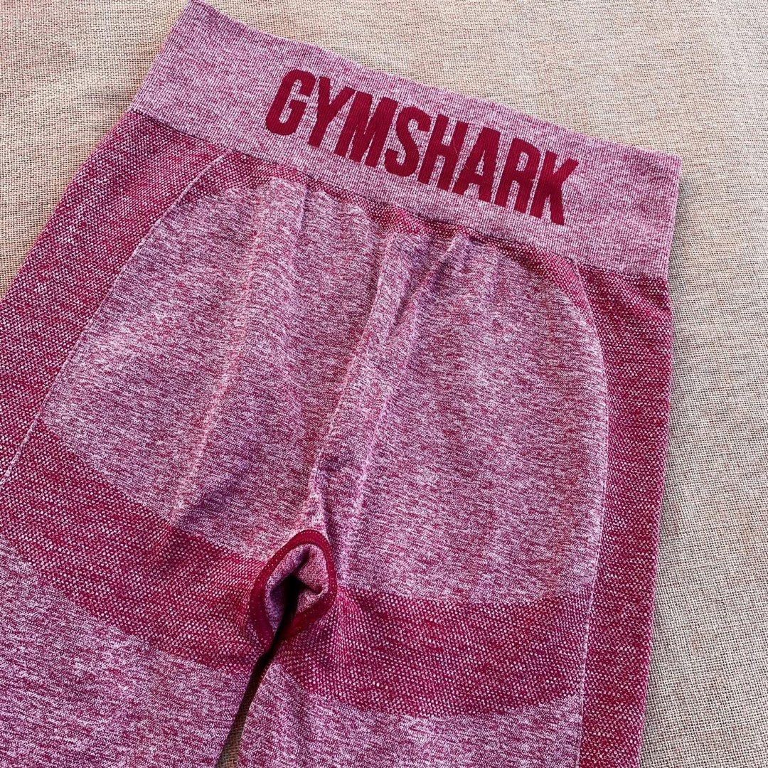 Gymshark Flex Big Logo Leggings size M (Category: Activewear) located in Malaybalay. Submitted by charmcee (Listing ID 1362111561, Image 3). Description: Preloved Gymshark Flex Big Logo Full Length Leggings. Size M.