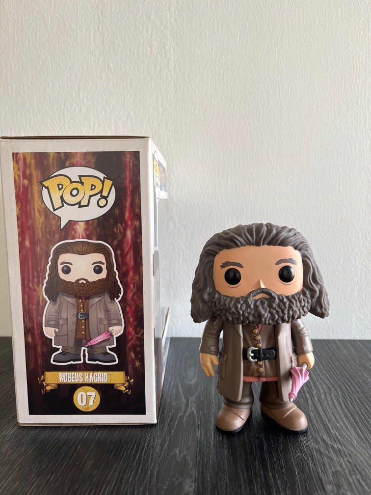 Hagrid Funko Pop 07 (Category: Designer & Blind Box Toys) located in Pasay City. Submitted by prelovedbythebfam (Listing ID 1362005072, Image 1). Description: Authentic Very good condition See photos for condition of box No box protector Payment via gcash Shipping via Gogo Express from Pasay City.
