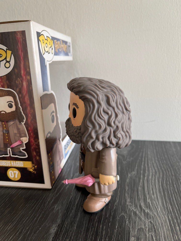 Hagrid Funko Pop 07 (Category: Designer & Blind Box Toys) located in Pasay City. Submitted by prelovedbythebfam (Listing ID 1362005072, Image 2). Description: Authentic Very good condition See photos for condition of box No box protector Payment via gcash Shipping via Gogo Express from Pasay City.