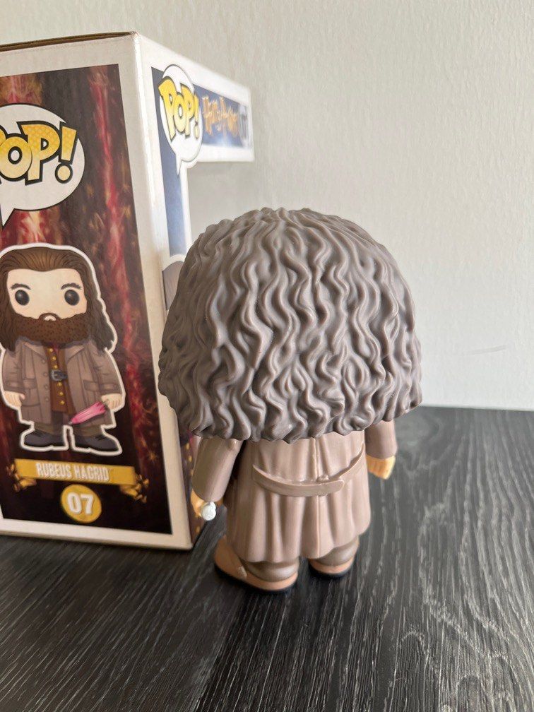 Hagrid Funko Pop 07 (Category: Designer & Blind Box Toys) located in Pasay City. Submitted by prelovedbythebfam (Listing ID 1362005072, Image 3). Description: Authentic Very good condition See photos for condition of box No box protector Payment via gcash Shipping via Gogo Express from Pasay City.