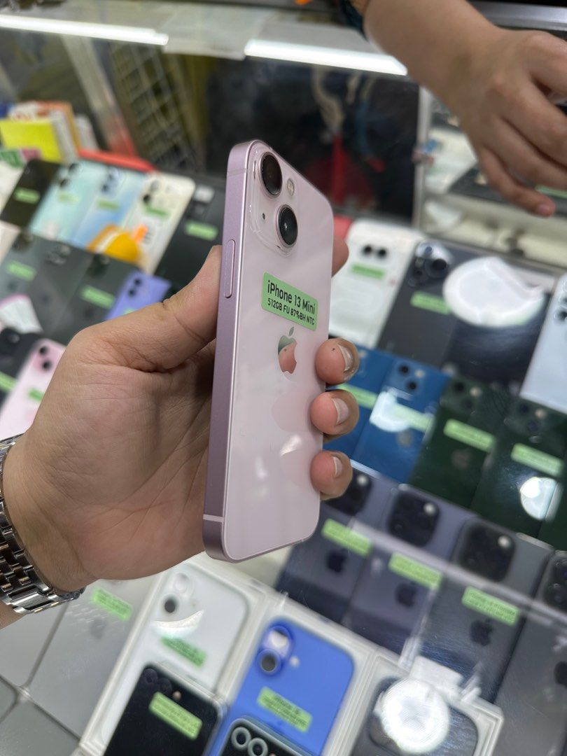 Iphone 13 Mini 512gb 87% Batt FU (Category: iPhone 13 Series) located in San Juan City. Submitted by keannagadgetph (Listing ID 1362064158, Image 2). Description: Available Units for today's POST! Iphone 13mini / 512gb / FU / 87% BATT - any colors available - good condition - 95% Makinis - good battery - no issue / repair ~ Accepting SWAP / TRADE IN / INSTALLMENT / BINTA UNIT ~ CASH ON DELIVERY METRO MANILA / LBC PAYMENT FIRST ~ Store location GR
