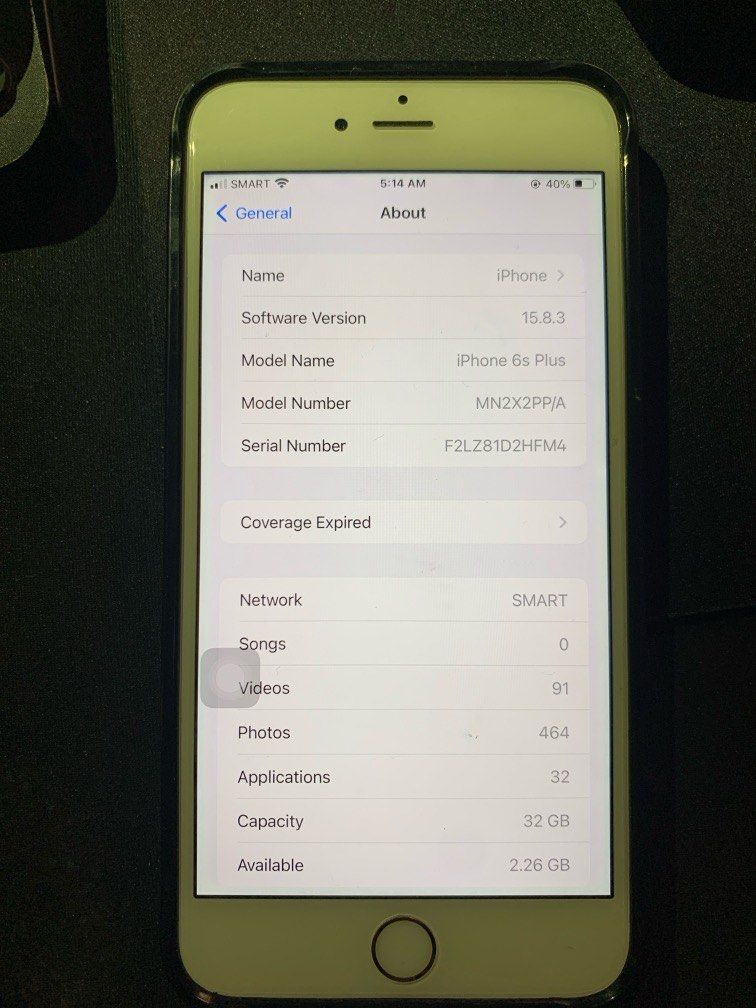 iphone 6S Plus (Category: iPhone 6 Series) located in Makati City. Submitted by mikeebwb (Listing ID 1362118263, Image 1). Description: .