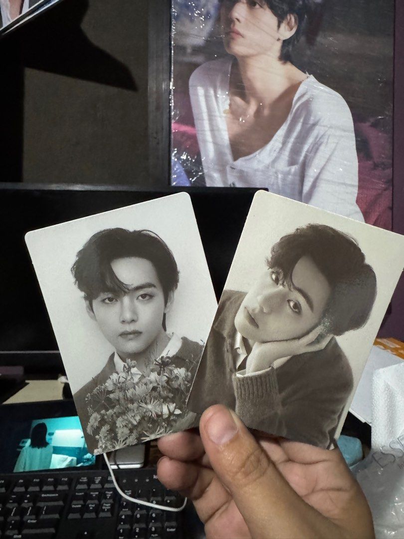 Kim Taehyung Monochrome Photocards (Category: K-Wave Merchandise) located in Manila. Submitted by maribeela (Listing ID 1362117706, Image 1). Description: Price is for each RFS : dupe.