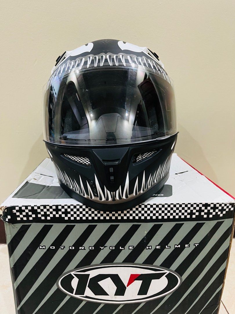 Motorcycle Helmet K2r Kyt Pressure Vessels Visor Kyt Venom
