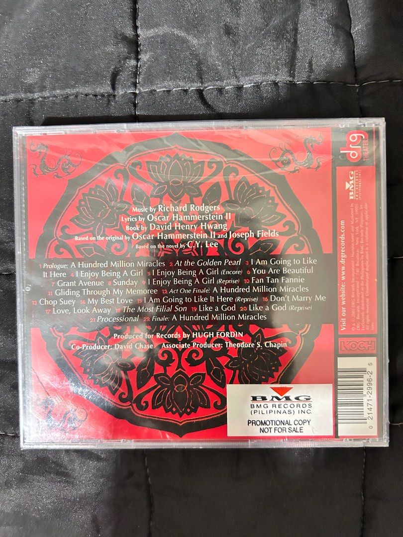Lea Salonga - Flower Drum Song (Category: Vinyls) located in Quezon City. Submitted by mus1conerecordz (Listing ID 1362061679, Image 2). Description: 📌 First to pay basis 📌 Case not graded 📌 Payment thru Gcash 📌 Shipping thru LBC, Gogo express, delivery via Lalamove PM lang po. Thank you! 🙂.