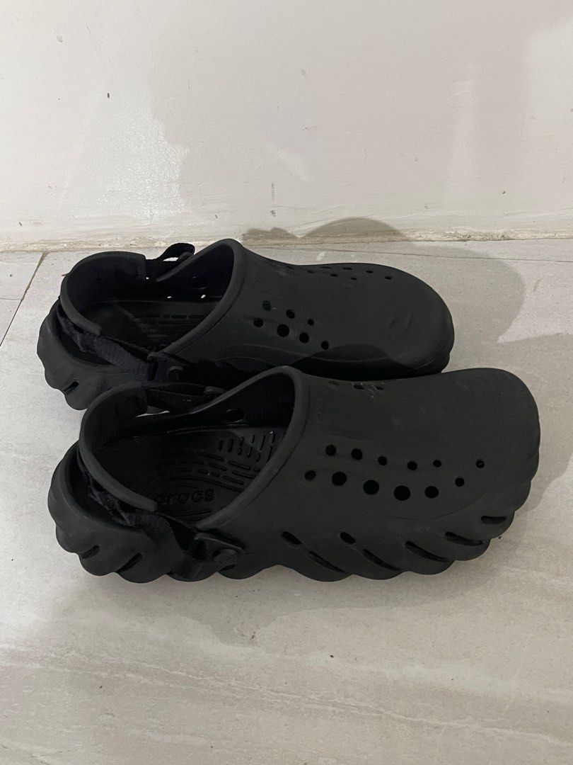 Original Crocs Recovery Slide and Echo Clog as pack (Category: Slippers and slides) located in Muntinlupa City. Submitted by snapbackandmore (Listing ID 1362015367, Image 3). Description: Selling as pack, seldom used .