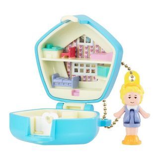 Polly Pocket 1992 Polly In The Nurserey (Light Blue Pentagon) Gashapon