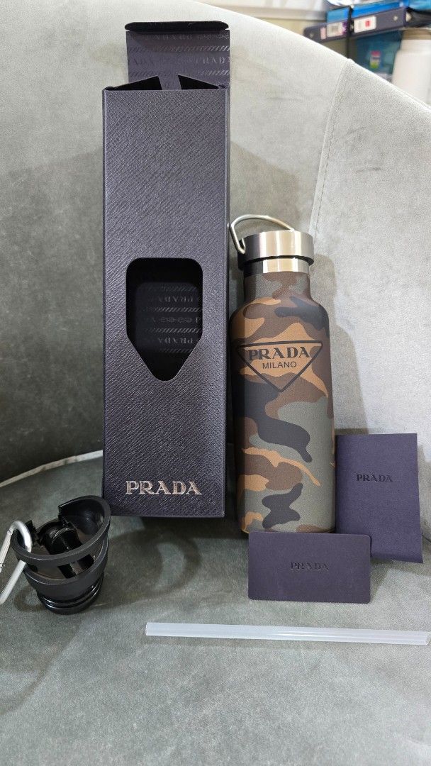 Prada Insulated Water Bottle 500ML (Category: Luxury Accessories) located in Pasig City. Submitted by tiger.livi (Listing ID 1362015433, Image 1). Description: For Sale Brand New Prada Insulated Water Bottle 500ML with Paperbag.