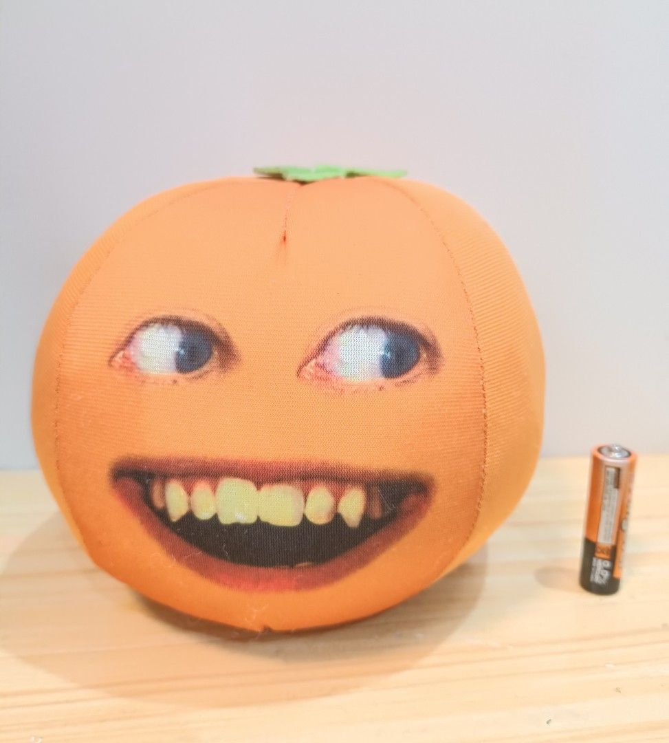 Rare Annoying Orange Talking Plush (Category: Plushies & Soft Toys) located in Quezon City. Submitted by babylianne (Listing ID 1267931283, Image 1). Description: Nanco Annoying Orange Talking Plush/Charm Plush Big -650 Charm Small - 380 ❌SOLD In Excellent Condition Actual Photo Posted AS IS - What you see is what you get.