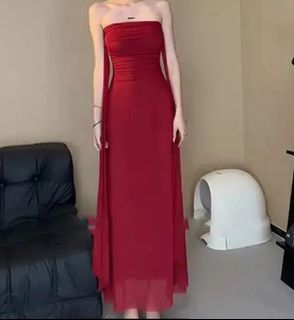 紅色長裙（筒裙）64237343149442110