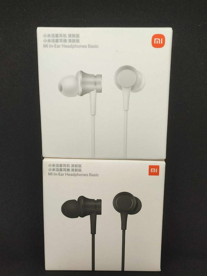 [SEALED] Xiaomi Mi In-Earphones Basic (Category: Earphones) located in Imus. Submitted by dracox_21 (Listing ID 1362022222, Image 1). Description: Aluminum sound chamber, clear and balanced sound quality The aluminum sound chamber adapts a precise, structured design to deliver balanced sound and good treble performance Precisely crafted details The aluminum alloy sound chamber is anodized to protect against corrosion and has gone through zircon s