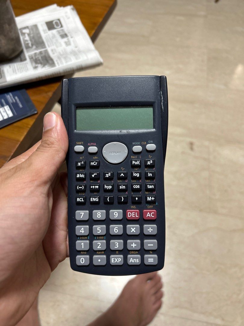 Sharp EL-501 Electronic Calculator (Category: Office & Business Technology) located in Singapore. Submitted by aditya122495 (Listing ID 1362089825, Image 3). Description: Selling a lightly used Sharp EL-501 electronic calculator. It's in good working condition and perfect for students or anyone who needs a reliable calculator..