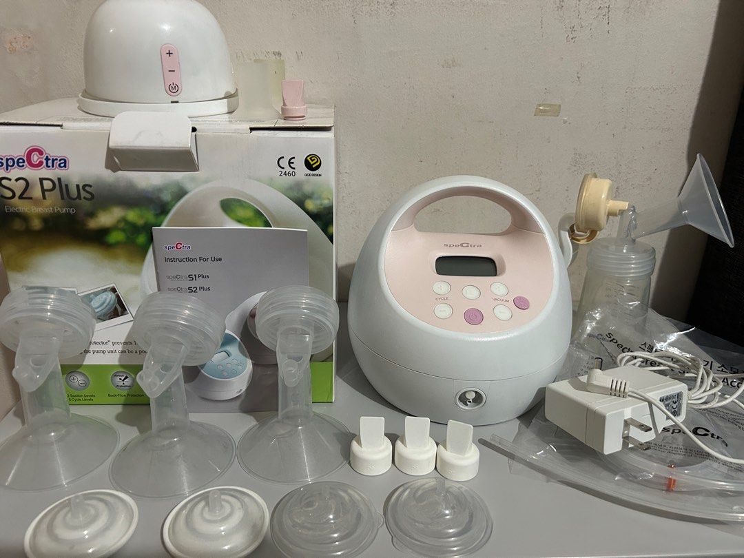 Spectra s2 Hospital grade pump (Category: Breastfeeding & Bottle Feeding) located in San Juan City. Submitted by dnica (Listing ID 1362047229, Image 1). Description: For sale: Spectra S2 Plus Preloved hospital grade pump with free Spectra Manual pump and 1 youha gen2 hands free pump All in good condition. 176 hours used for spectra s2. Well taken cared of and perfectly working. Everything in the photo is included. Price is still negotiable. RFS: 