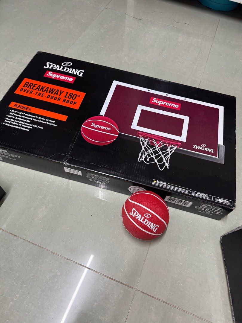 Supreme®/Spalding® Mini Basketball Hoop