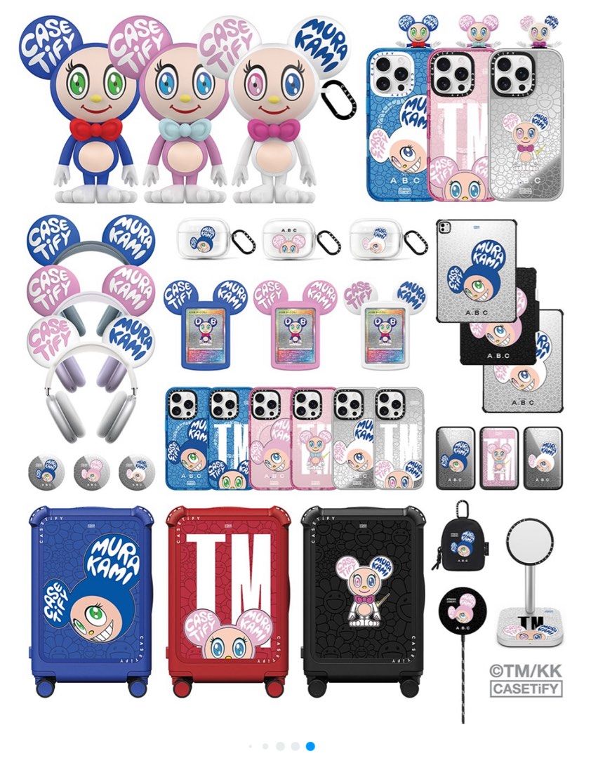 ま*る様 CASETIFY Takashi Murakami ストラップ DOB TAKASHI MURAKAMI x CASETiFY: MR. DOB コレクション一部