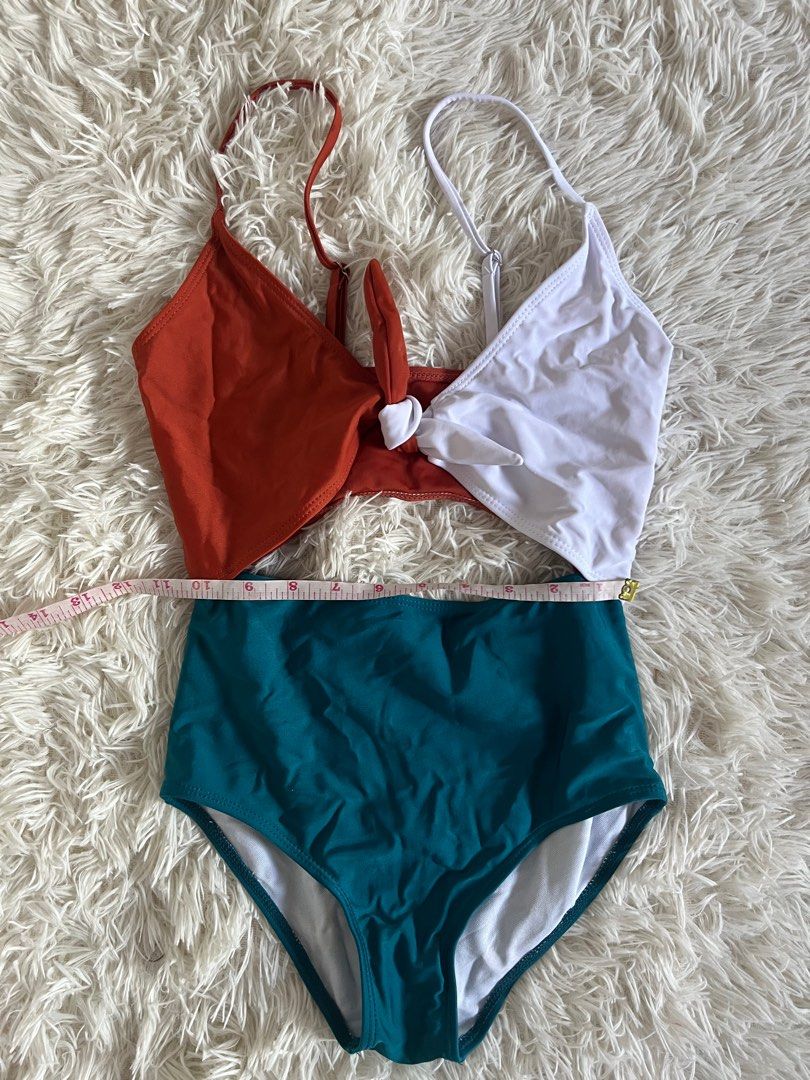 Tricolor 1pc swimsuit (Category: Bikinis & Swimsuits) located in Pasay City. Submitted by sethsummer (Listing ID 1362029575, Image 3). Description: Tricolor 1pc swimsuit for teens/petite Please See photos for sizing reference Lightly used. No issue. No when worn . Free black #1pc Large on tag . Can fit Large to XL #swimsuit #swimwear #bathingsuit #summer #beach .