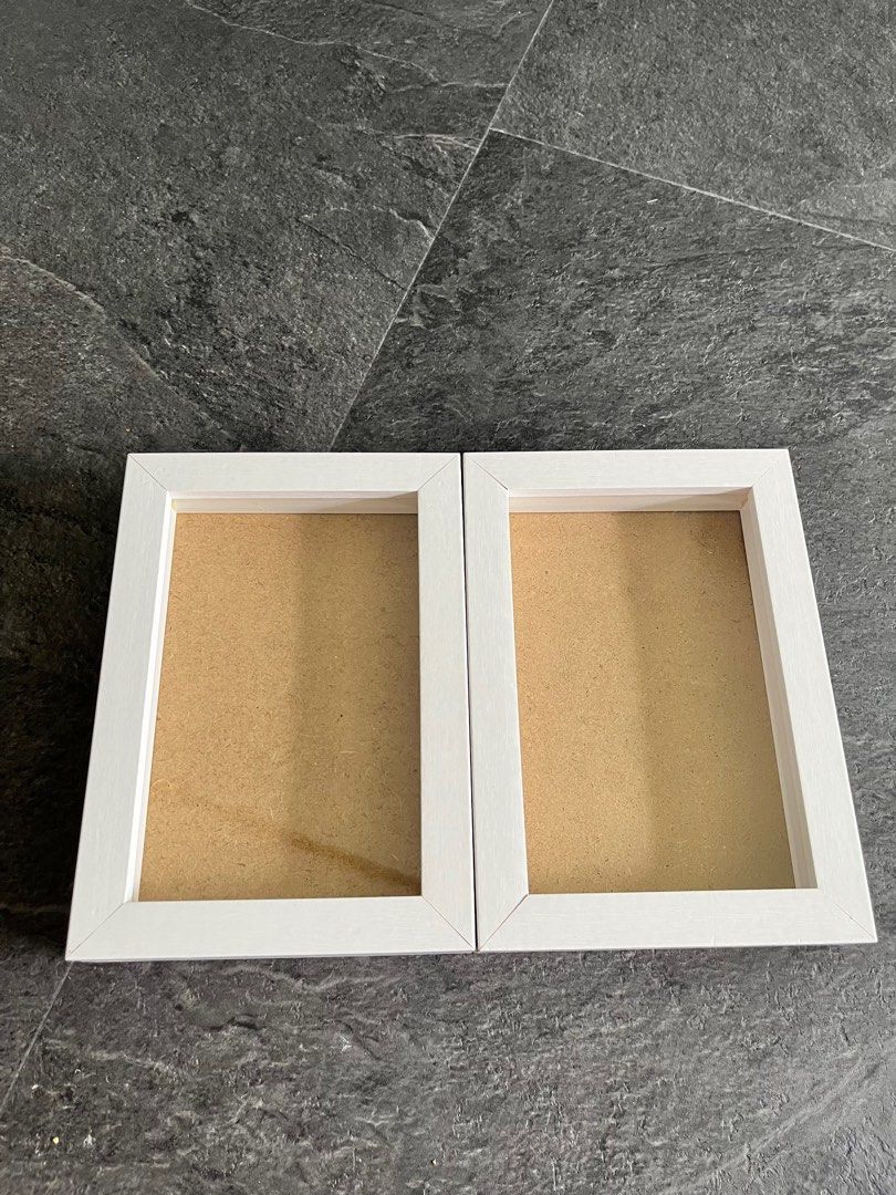 White photo frames