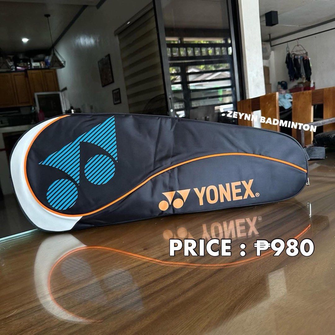 Yonex Badminton Bags - Different Models (Category: Racket and Ball Sports) located in Manila. Submitted by lvespinaa (Listing ID 1362062831, Image 1). Description: Onhand ‼️ Yonex Badminton Bags - Different Models 🏸 Yonex Badminton / Tennis Bag - Price : ₱980 🏸 Yonex Korean Badminton Backpack BA1408 - Price : ₱1700 🏸 Yonex Expert Racket Bag BA02312EX - Price : ₱2300 🏸 Yonex Pro Tournament Bag SUNR 9361 BT6 - Price : ₱2300 🏸 Yonex Expert Tour