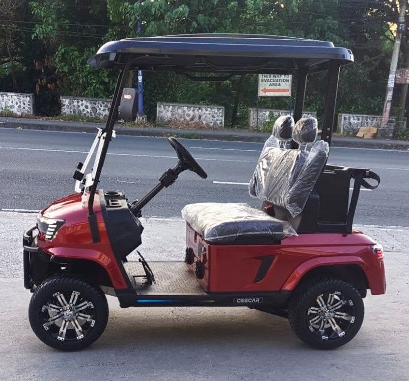 2 SEATER CEBCAR ELECTRIC GOLF CART (MODEL C2) (Category: Golf) located in Cavite. Submitted by cebcar (Listing ID 1360561091, Image 3). Description: We accept credit card payments Please visit our website cebcar.ph We can ship nationwide Freebies: Golf Bag Canopy 1 Year parts and Labor warranty (all replacement parts are original) 1.5 Years for Motor Controller Max Speed 60km/hr Endurance 60 to 80km Life-time service/labor warranty within metro M