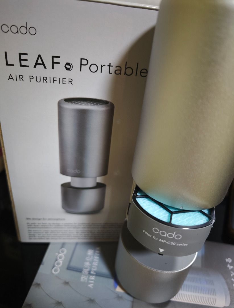Cado leaf portable mp c30 air purifer MP-C30, 家庭電器, 空氣 Cado leaf portable mp c30 air purifer MP-C30, 家庭電器, 空氣