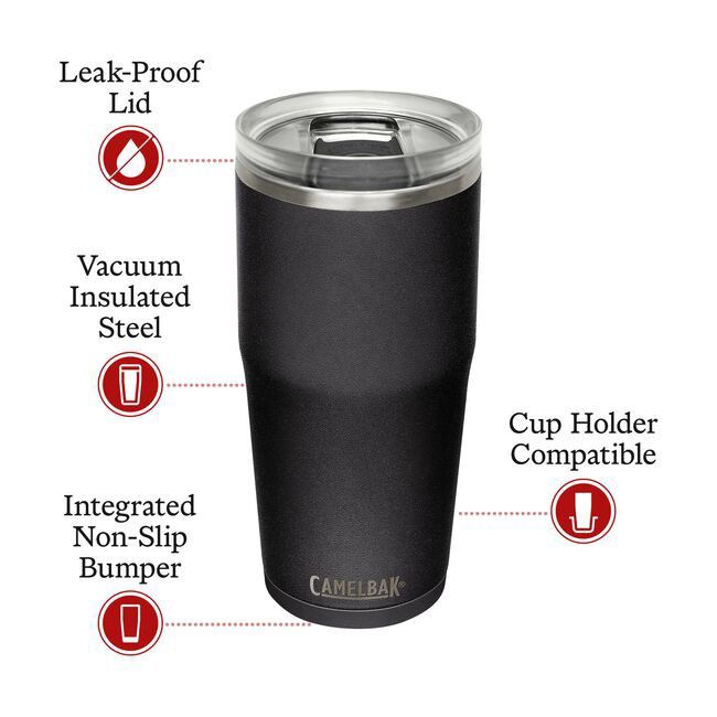 Camelbak Thrive 30oz Black (Category: Water Bottles & Tumblers) located in Makati City. Submitted by punisher2k19 (Listing ID 1361540115, Image 2). Description: Brand new. Excess from group buy. Price is firm. Item is in makati. 100℅ leak proof and authentic..