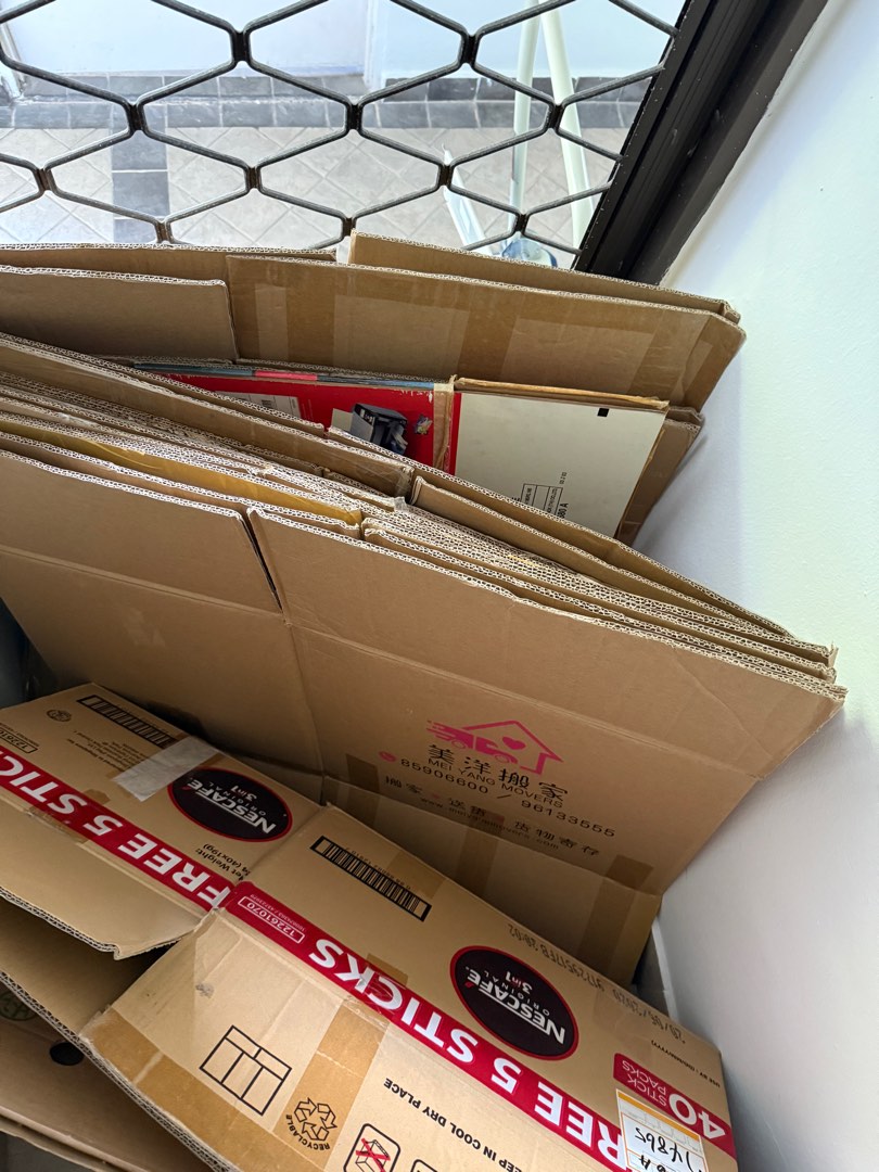 50 Mixed moving house Carton Box - post house moving, Furniture & Home ...