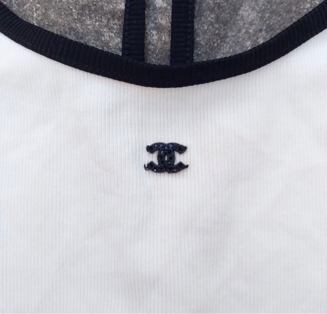 CHANEL bikini | CHANEL swimsuit (Category: Luxury Apparel) located in Manila. Submitted by luvluvpreluv (Listing ID 1362253825, Image 3). Description: NOTE: Type A Quality Again po this is type A lang; bought it from a boutique store sa IG RFS: i’m so fat hindi na po kasya sakin at never ko talaga syang naisuot.