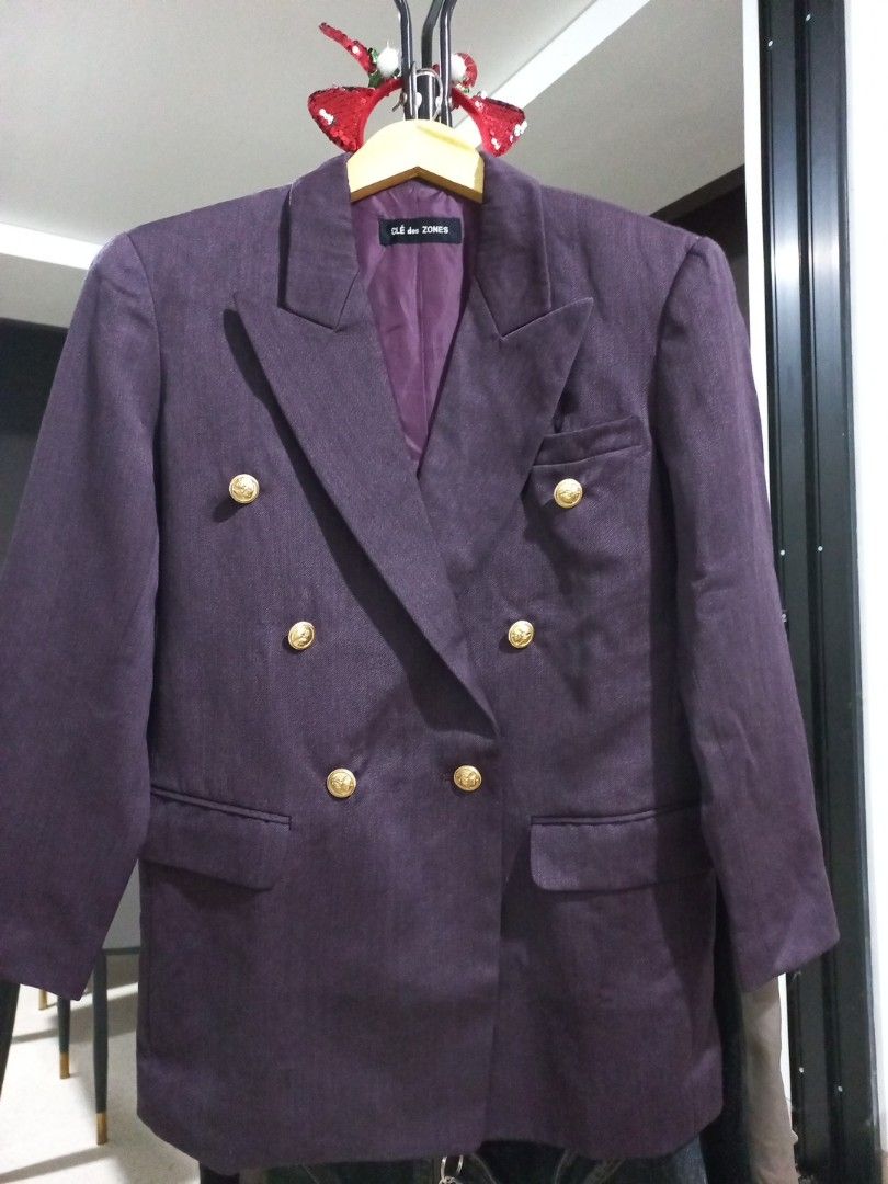 Coat cle des zones CL des ZONES 毛皮コート フォックス 定価6万 CL 