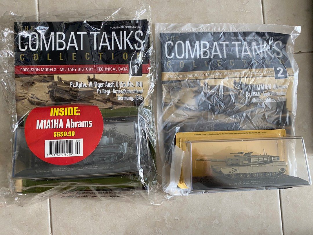 Diecast Tank Toy DeAgostini The Combat Tanks Collection Model in ...