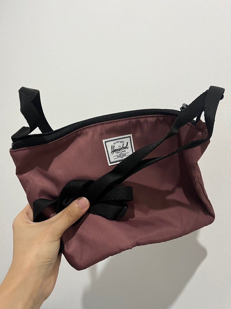 Herschel - Sling Bag (Old Rose) (Category: Sling Bags) located in Quezon City. Submitted by tj_unknown (Listing ID 1362219637, Image 1). Description: RS: I need funds for my undergrad book. Would appreciate if you buy and take good care of it, thank you!☺️.