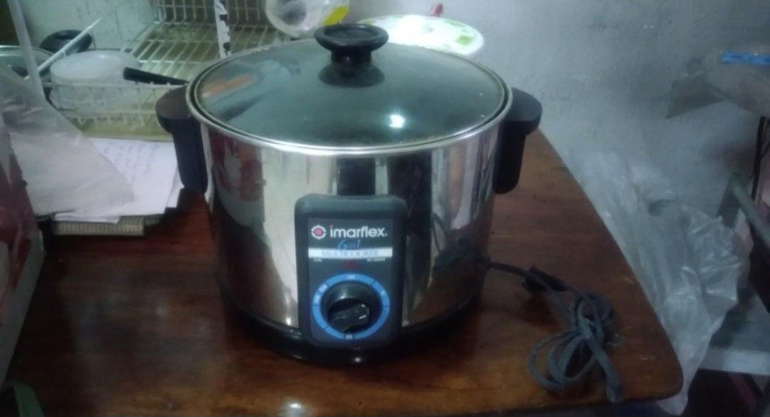 Imarflex 6 in 1 multicooker (Category: Cookware & Accessories) located in Quezon City. Submitted by KrisbyKreme (Listing ID 1362215259, Image 3). Description: .