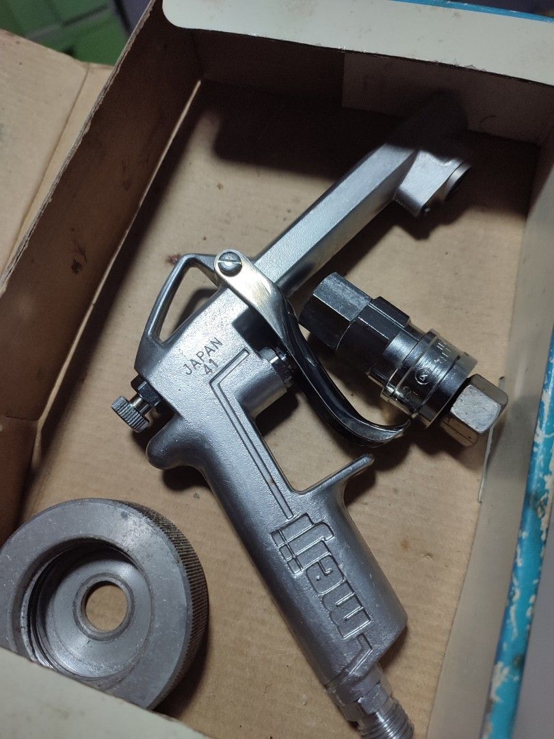 Japan Spraygun Meiji (Category: Construction Tools & Equipment) located in Quezon City. Submitted by manyigorot33447 (Listing ID 1362284627, Image 2). Description: Japan surplus as is.