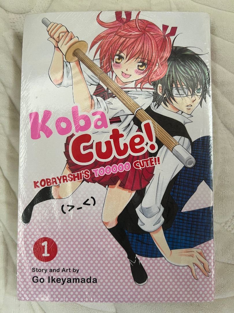 Koba Cute! (So cute it hurts!!) Volume 1 (Category: Comics & Manga) located in San Juan City. Submitted by techhobbies (Listing ID 1362161297, Image 1). Description: 🔥 DECLUTTERING SALE! 🔥 KOBA CUTE! (SO CUTE IT HURTS!!) VOLUME 1 MANGA ✅ Brand New Sealed ✅ Mint Condition ✅ Comedy Romance Manga SPECIFICATIONS: • Title: Koba Cute! (So Cute It Hurts!!) • Volume: 1 • Author/Artist: Go Ikeyamada • Publisher: Shogakukan Asia • ISBN: 9789810798161 • L