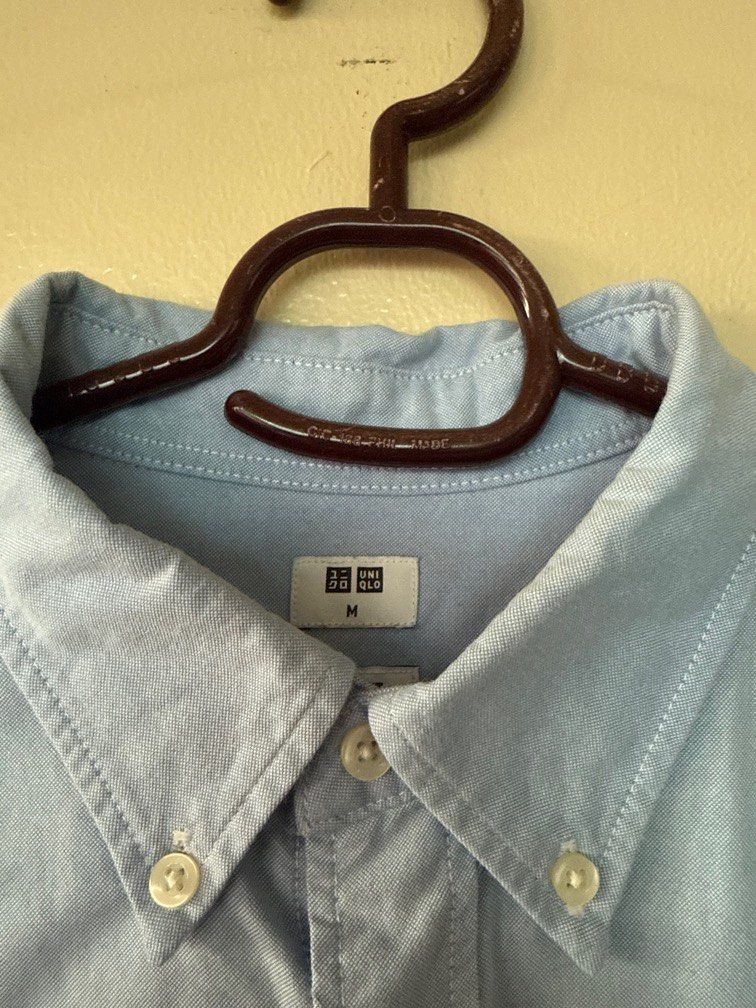 Light blue long sleeve Uniqlo polo (Category: Tshirts & Polo Shirts ) located in Paranaque City. Submitted by bella129 (Listing ID 1362192859, Image 3). Description: Chest - 19in Length - 28in.