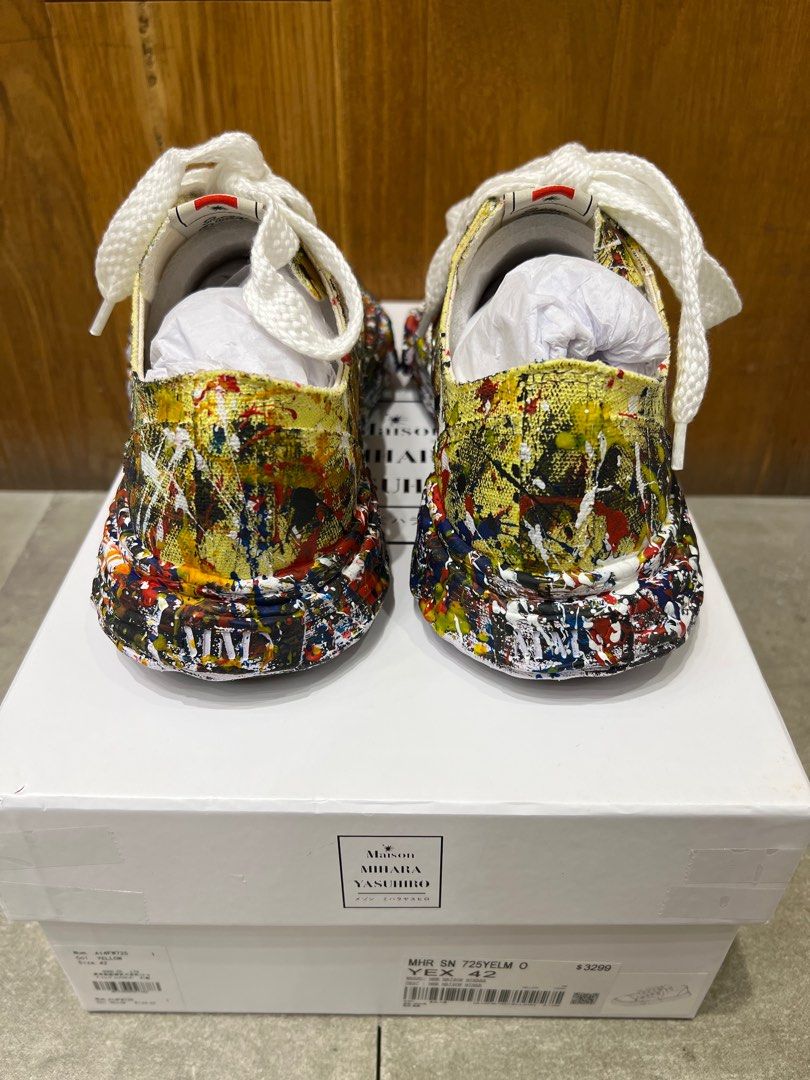 スニーカー MIHARAYASUHIRO SS25 'Peterson23' sneakers (A14FW725 WHITE) maison_mihara_yasuhiro_peterso