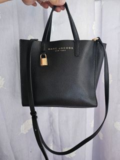Marc Jacobs mini grind tote with Guitar strap
