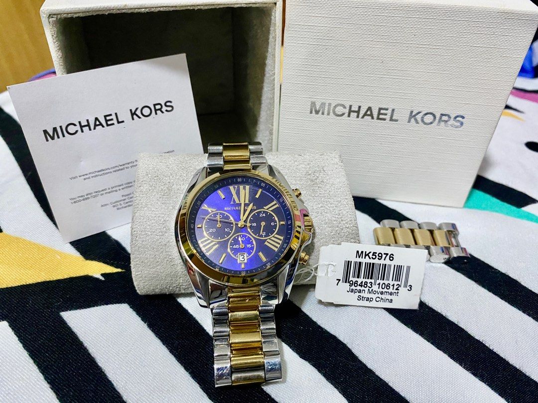 MICHAEL KORS MENS WATCH MK5976 (Category: Men's Watches) located in Subic. Submitted by xshannasdeclutterx (Listing ID 1362159782, Image 1). Description: ✅ 100% ORIGINAL WITH TAG ✅ USED ONLY FOR 5 MONTHS ✅ COMPLETE INCLUSIONS WITH ORIGINAL BOX ✅ NEED FUNDS FOR MY FATHERS MEDICAL .