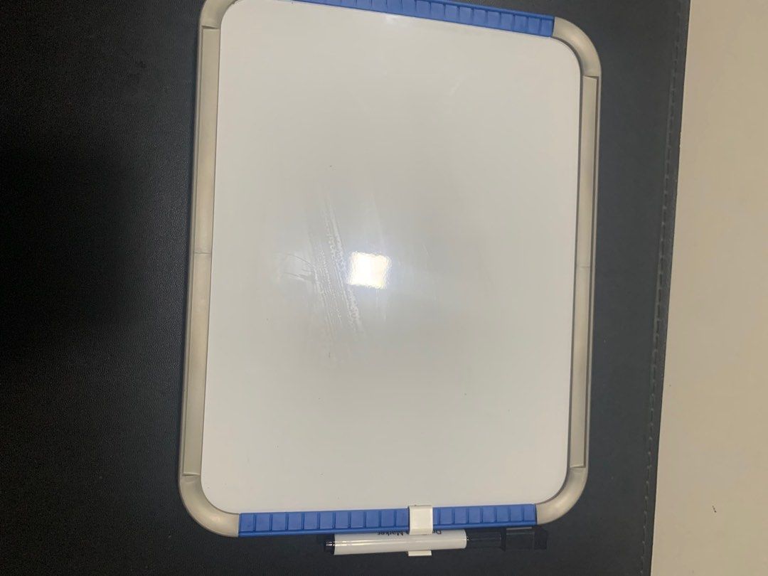 Mini white board (Category: Stationery & School Supplies) located in Quezon City. Submitted by prelovedsaleitems (Listing ID 1362144514, Image 2). Description: .