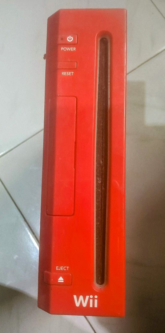 Nintendo Wii Limited Edition (Untested)- Please read description (Category: Nintendo) located in Manila. Submitted by redridinghood269 (Listing ID 1362150189, Image 1). Description: Nintendo Wii Limited Edition - Untested - Please read description Unit Only - No Cables or Controller Good for Display, For Collectors or for Parts Reason for Selling: Decluttering.