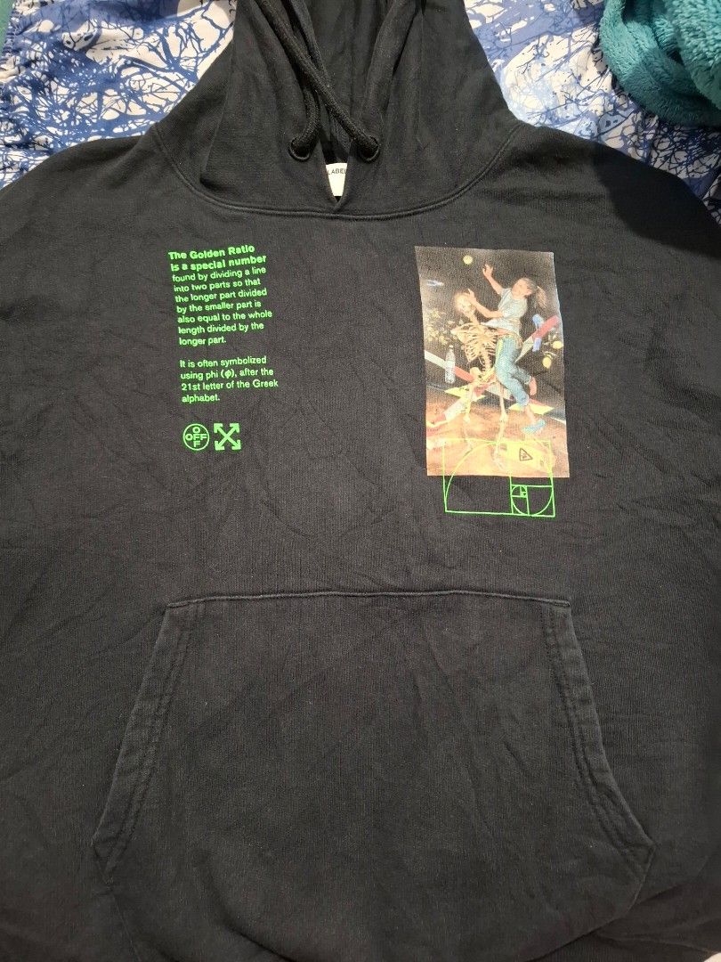 OFF WHITE Paskal Painting HOODIE AUTHENTIC (Category: Activewear) located in Caloocan City. Submitted by thirdynard63776 (Listing ID 1362300739, Image 3). Description: OFF WHITE PASKAL PAINTING AUTHENTIC 23x27 MINIMAL HAIRLINES FOR SAFETY COLOR RATE 9 OR BETTER SEARCHABLE OMA CODE 12K ASKING PRICE.